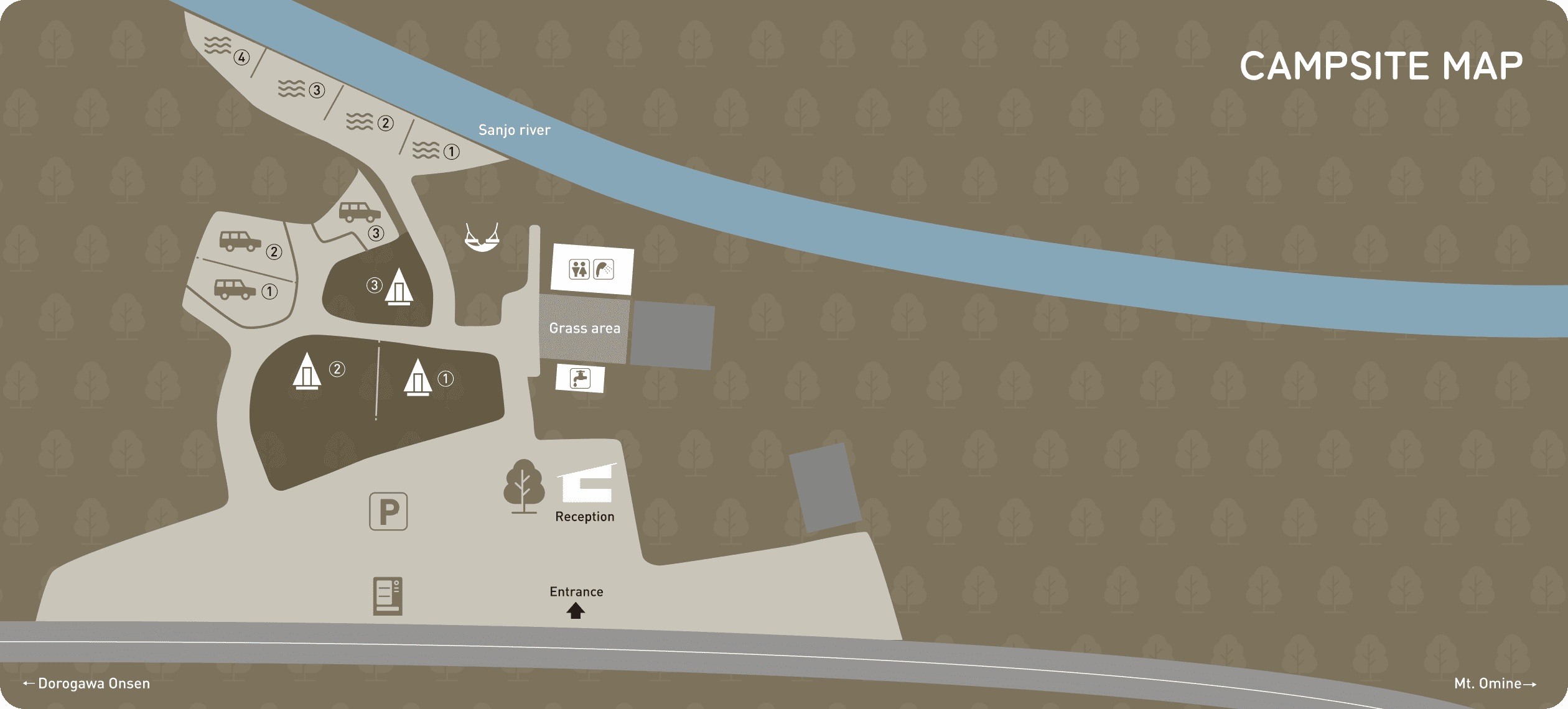 CAMPSITE MAP